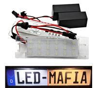 2x Adatto A per Fiat 500L Tipo 356 Marea Punto Illuminazione Targa LED Moduli