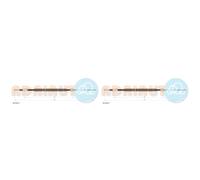 2x ADRIAUTO Cavo Del Freno a Mano Flessibile per Peugeot 407 Sw 6E_2.0