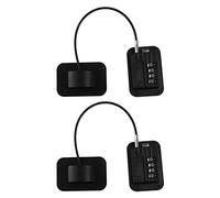 2X Aggiornato Password Blocco Sicurezza Bambino Bambino Protezione Bambini Frigorifero Serratura Porta Cabinet Limiter Serrature-Nero