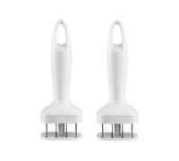 2X Ago Batticarne nel Acciaio Inox Martello Batticarne Utensile da Cucina Gadget da Cucina Spezzacostole Battitore per Carne