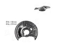 2X AIC Ankerblech Spritzblech Bremsscheibe Davanti Per BMW 3er Cabriolet E36