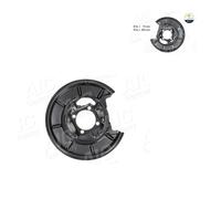 2X AIC ANKERBLECH SPRITZBLECH BREMSSCHEIBE Dietro Per MERCEDES A-CLAUSS W169