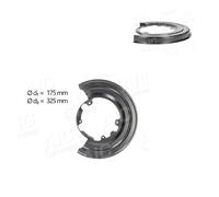 2X AIC ANKERBLECH SPRITZBLECH BREMSSCHEIBE POSTERIORE PER IVECO DAILY II