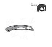 2x AIC Piastra di Ancoraggio Lamiera Paraspruzzi Disco Freno Frontale per Nissan
