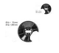 2x AIC Piastra di Ancoraggio Lamiera Paraspruzzi Disco Posteriore per Ford Focus