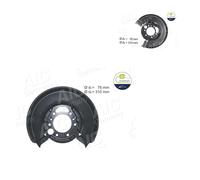 2x AIC Piastra Paraspruzzi Per Disco Freno Posteriore Mercedes Sprinter 3-T 903