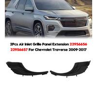 2X Air Inlet Grille Panel Extension 22956656 22956657 Per Chevrolet Traverse T9