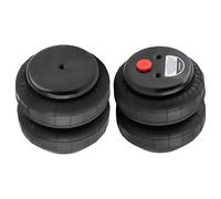 2x Air Spring 2500 lb Air Suspension 1/2"NPT Single Port Universal Luftfederung