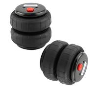 2x Air Spring 2500 lb Air Suspension 1/2"NPT Single Port Universal Luftfederung