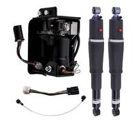 2x Air Suspension Shocks + Compressor Pump for Escalade Suburban Tahoe Yukon.