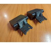 2x AKAI AP-100C AP 100 C - CERNIERE CERNIERA CAPPA COPERCHIO GIRADISCHI