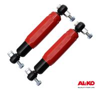 2x Al-Ko Ottagonale Ammortizzatori Ruota Rosso 2000/3500kg 2 Pezzo Set Ciondolo