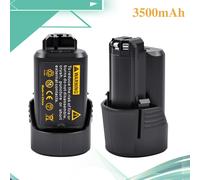 2X Al litio Batteria 3.5Ah per Bosch BAT411 BAT412 BAT413 GSR GSA GMF 10.8 V-LI