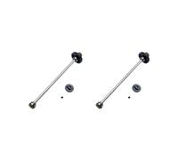 2X Albero di Trasmissione Centrale nel Metallo e Ingranaggio di Riduzione 27T Motor Gear per A959-B A969-B A979-B 1/18 RC Parti di