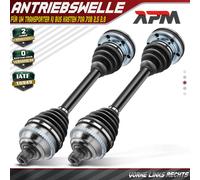 2x Albero L Anteriore + R Con ABS Anello per VW Transporter T4 Bus Box 70A 70B