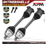 2x Albero Motore Anteriore Sinistra Destra Con Anello ABS Cambio per Ford Galaxy