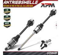 2x Albero Trasmissione Anteriore Sinistra Destra Senza ABS Ring Automatica per