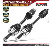 2x Albero Trasmissione Anteriore Sinistra Destra Senza ABS Ring Cambio per Cr-V
