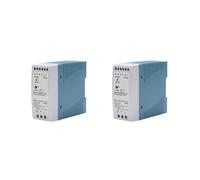 2X Alimentatore Din-60 5V 60W Din Rail Alimentatore Regolatore di Tensione Ac- 110V 220V
