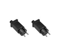 2X Alimentatore LED da 4,5 V 1 A, Adattatore per Trasformatore LED, Adattatore per Striscia Luminosa LED Impermeabile IP44 per Natale, SPINA UE