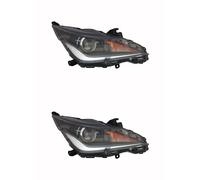 2X ALKAR FARI ALOGENI LED SET SINISTRO+DESTRO Compatibile Con TOYOTA AYGO
