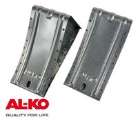 2x Alko Cuneo D'Arresto UK36 Pietra D'Inciampo Zincato 1600kg 120mm Largo UK 36
