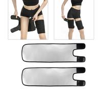 2x allenatore di cinghie scultori di gamba non slip gamba wrapper