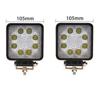 2X Alluminio 24W LED Alogeni Fari Perfetti Per Veicoli Fuoristrada