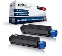 2x Alta Qualità Cartucce Toner Per OKI B512DN 45807106 BK