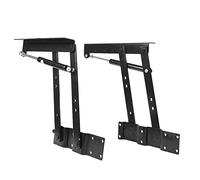 2X Altezza Di Sollevamento Sollevare Top Grande Tavolino Scrivania Meccanismo Sollevatore Hardware Cerniera Molla Idraulico Sollevamento Telaio Buffer Supporto Hardware Montaggio Mobili