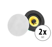 2x Altoparlante Cassa ad Incasso 6,5'' 240W Diffusore HiFi a 2 Vie Montaggio