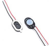 2x Altoparlante Ovale 1510 1015 8Ω 1W8R Mini Tablet Computer Accessorio FAI DA TE 1510 Ovale Piccolo Altoparlante Vocale Horn Con Cavo Per La Guida Recorder