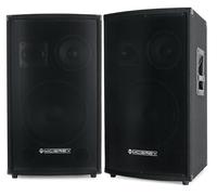2x Altoparlanti Casse Box Subwoofer Monitore Passive 12" 30cm DJ PA 3 Vie 1200w