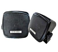 2x Altoparlanti Da Parete Per Mensola 2 Vie Superficie Pod Per Auto Van Camper