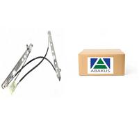 2x Alzacristalli ABAKUS Davanti S+D per RENAULT MEGANE II