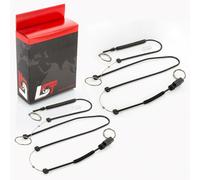 2x Alzacristalli Elettrici Kit di Riparazione Seilzug Frontale per Volvo C70 II