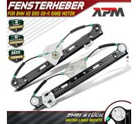 2x Alzacristalli Elettrici Posteriore Sinistra Destra Per BMW X3 E83 03-11