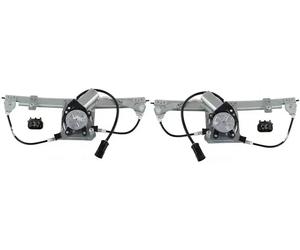 2x Alzacristalli FAST Davanti S+D per ABARTH, FIAT 500, 500 / 595 / 695