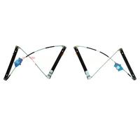 2x Alzacristalli KAMOKA Davanti S+D per AUDI, SEAT A4 B6, A4 B7, A4 B8