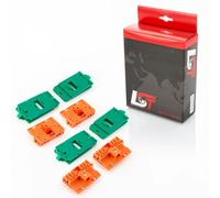 2x Alzacristalli Riparazione Diapositiva Anteriore Sinistra Dx per Audi A3 8L