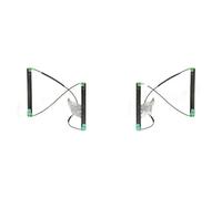 2x Alzacristalli TOPRAN Davanti S+D per AUDI A6 C5