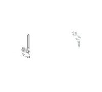 2x Alzacristalli TOPRAN Davanti S+D per MERCEDES-BENZ SPRINTER 2-t Furgon