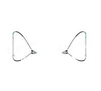 2x Alzacristalli TOPRAN Davanti S+D per VW GOLF II, JETTA II, PASSAT B2