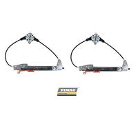 2x Alzaristallo Posteriore Destro Sinistro Manuale Fiat Grande Punto 5 Porte