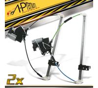 2X Alzavetri Con Motore Posteriore Sinistro Destro Per Mazda 3 BK + 3Berlina