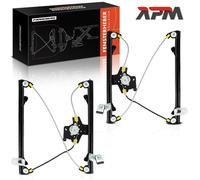 2X Alzavetri Elettrici Senza Motore Anteriore L+R Per Citroën C3 Picasso SH MPV