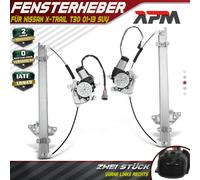 2X Alzavetro Elettrico Con Motore Anteriore L + R Per Nissan X-Trail T30 SUV