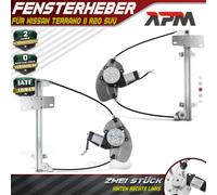 2X Alzavetro Elettrico Con Motore Posteriore L+R Per Nissan Terrano II R20 92-07