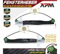 2X Alzavetro Elettrico Posteriore L+R Per Audi A3 Sportback 8P1 8PA Berlina
