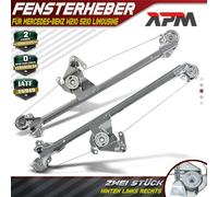 2X Alzavetro Elettrico Posteriore L+R Per Mercedes-Benz W210 S210 Berlina